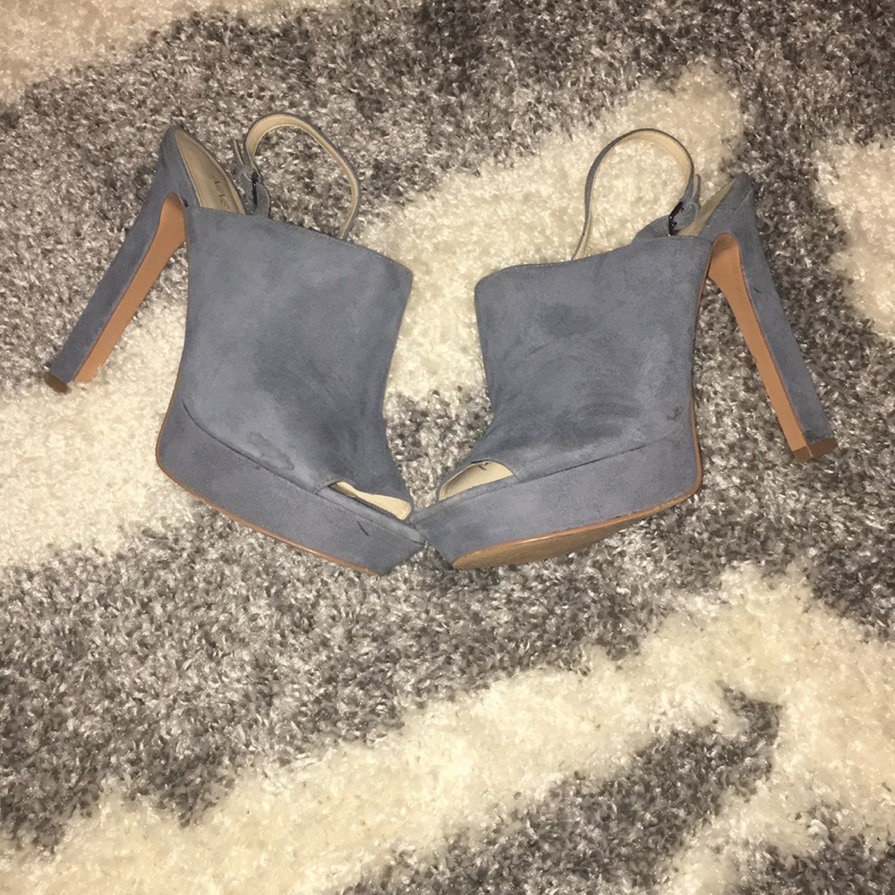 Nine West Sexy suede platform mules